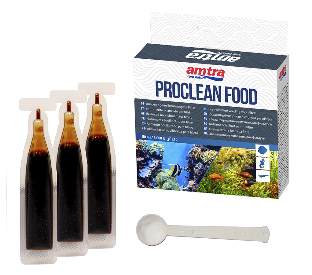 Amtra Proclean Food - 10 Fiale 5ml